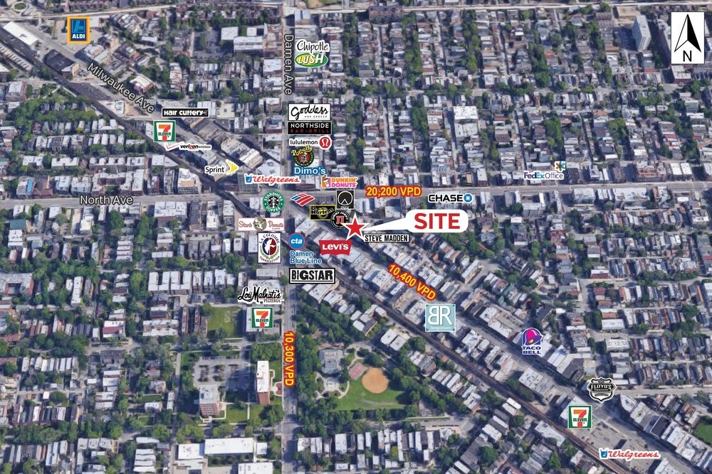 LEASED - 1555 Milwaukee: 1555 N Milwaukee Ave, Chicago, IL 60622